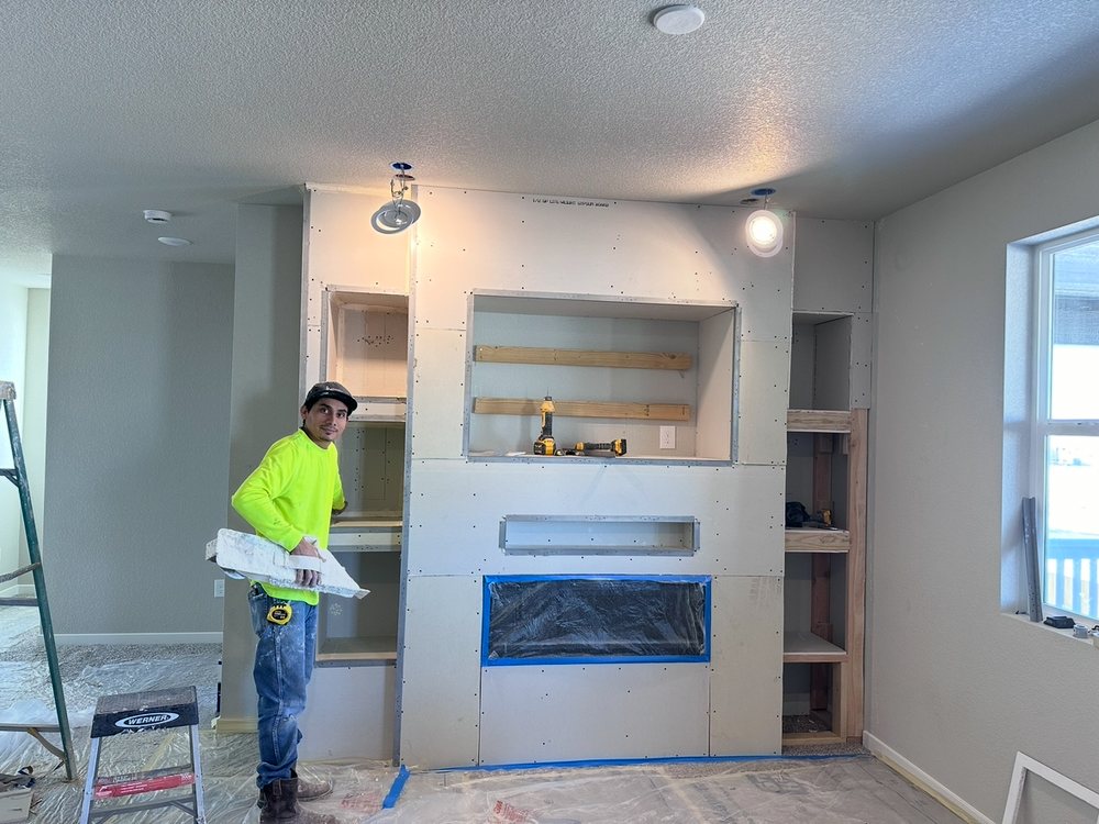 Interior remodel in progress